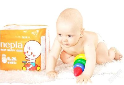 Лот: 1459874. Фото: 1. Детские подгузники "Baby Nappy... Детская гигиена