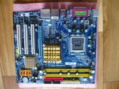 Лот: 1183587. Фото: 1. Материнская плата Gigabyte GA-945GZM-S2... Материнские платы