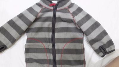 Лот: 7983818. Фото: 1. Кофта флис h&m 74 см 6-9 мес. Свитера, худи, толстовки