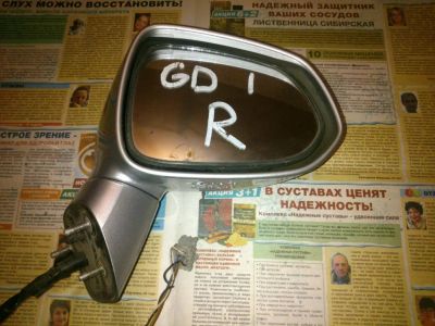 Лот: 10176387. Фото: 1. Зеркало правое Honda Fit GD1 GD2... Кузов