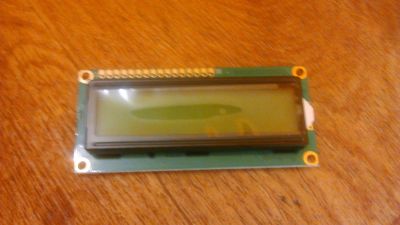 Лот: 7683995. Фото: 1. LCD 1602 (ЖК дисплей) желто-зеленый... Микроконтроллеры