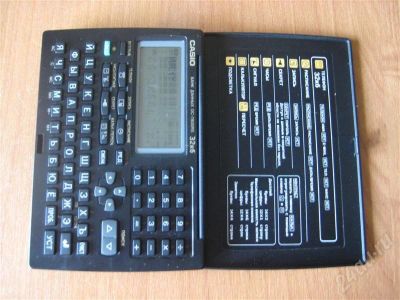 Лот: 458489. Фото: 1. Электронная записная книга Casio... Другое (компьютеры, оргтехника, канцтовары)