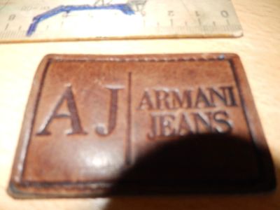 Лот: 4276101. Фото: 1. Нашивка Armani Jeans оригинальная... Другое (одежда, обувь, галантерея)