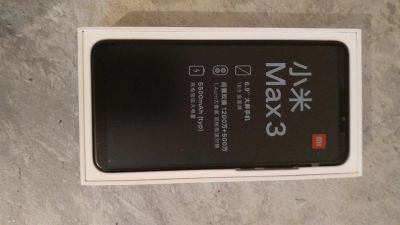 Лот: 14071955. Фото: 1. Xiaomi mi max 3 6/128 Gb (Global... Смартфоны