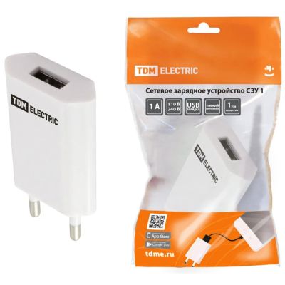 Лот: 24083813. Фото: 1. Зарядное устройство TDM Electric... Зарядные устройства, блоки питания, адаптеры сетевые для смартфонов