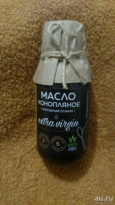 Лот: 13700146. Фото: 1. Масло конопляное (extra virgin... Диетическое питание