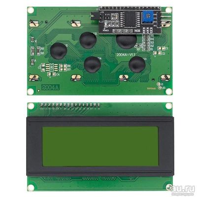 Лот: 17075376. Фото: 1. Модуль LCD 2004 ЖК-дисплей 20X4... Микроконтроллеры