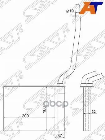 Лот: 21834110. Фото: 1. Радиатор Отопителя Салона Ford... Салон