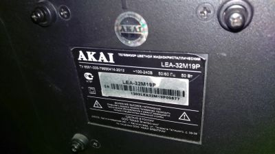 Лот: 12615711. Фото: 1. Неисправный ЖК LED-телевизор 32... Телевизоры