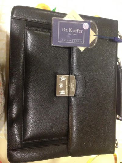 Лот: 9105118. Фото: 1. Кожаный портфель Dr. Koffer оригинал. Портфели, ранцы