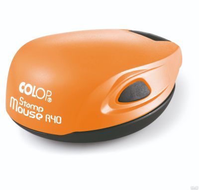 Лот: 14071882. Фото: 1. Colop Stamp Mouse R40 (цвет: оранжевый... Печати, штампы, оснастки