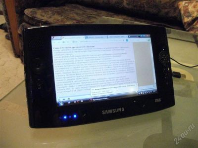Лот: 2254977. Фото: 1. Samsung Q1 в идеальном состоянии... Планшеты