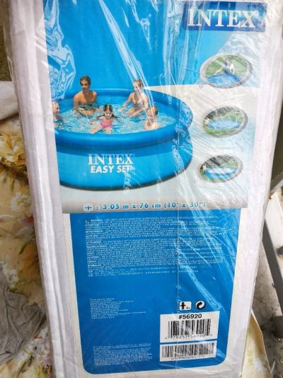 Лот: 13986721. Фото: 1. Надувной бассейн INTEX EasySet... Бассейны, аксессуары и комплектующие