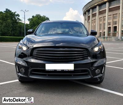Лот: 13957603. Фото: 1. Решетка радиатора с защитной сеткой... Детали тюнинга