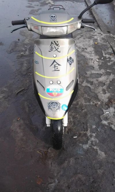 Лот: 5525370. Фото: 1. Мопед Honda DIO AF-18. Обмен на... Мотороллеры, мопеды