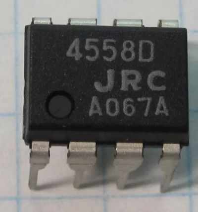 Лот: 14413467. Фото: 1. JRC4558 4558 4558D (d17). Микросхемы