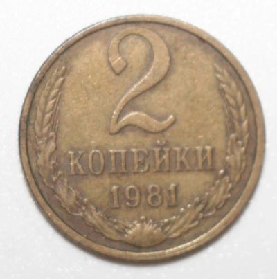 Лот: 9097383. Фото: 1. 2 копейки 1981 год. Россия и СССР 1917-1991 года