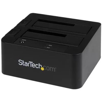 Лот: 21438805. Фото: 1. Док станция StarTech Dual-Bay... USB-флеш карты