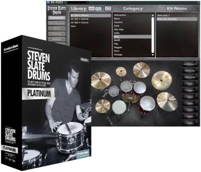 Лот: 12096555. Фото: 1. Steven Slate Drums 4 Platinum. Другое (профессиональный звук)
