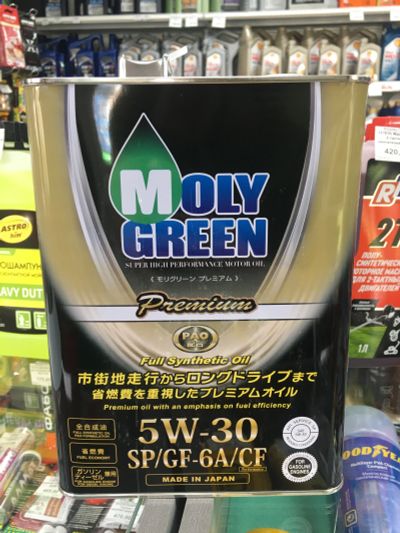 Лот: 19057389. Фото: 1. Масло Moly Green Premium 5w30... Масла, жидкости