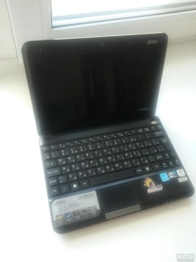Лот: 9517412. Фото: 1. Нетбук MSI U135DX на запчасти. Ноутбуки