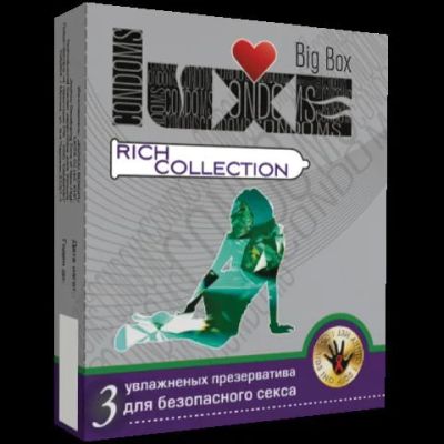 Лот: 2976733. Фото: 1. Презервативы LUXE №3 Rich collection... Презервативы