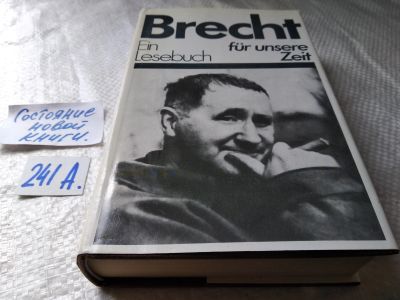 Лот: 17793427. Фото: 1. Brecht. Ein Lesebuch fur unsere... Художественная