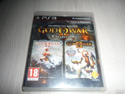 Лот: 8497438. Фото: 1. God of war 1 и 2 часть, лицензионный... Игры для консолей