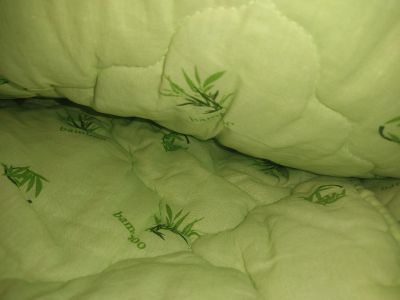 Лот: 21293128. Фото: 1. Гипоаллергенное одеяло Бамбук... Одеяла, подушки