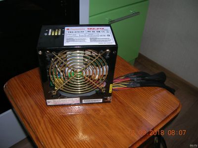 Лот: 12095405. Фото: 1. Неисправный блок питания Thermaltake... Корпуса, блоки питания