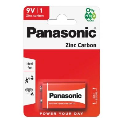 Лот: 15543138. Фото: 1. Батарейка Крона Panasonic Zinc-Carbon... Батарейки, аккумуляторы, элементы питания