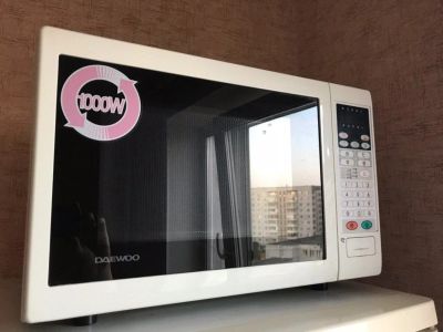 Лот: 16266269. Фото: 1. Микроволновка c грилем Daewoo... Микроволновки, мини-печи