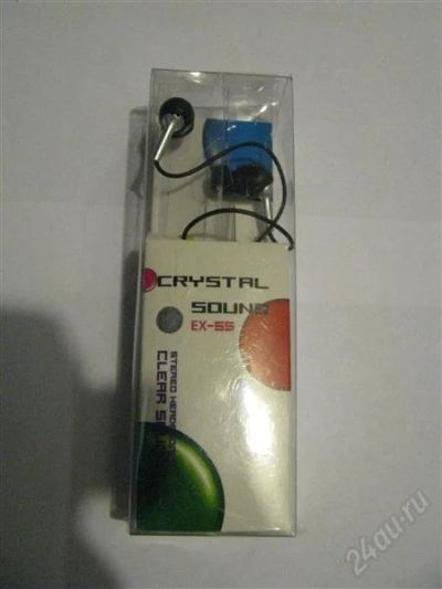 Лот: 2230770. Фото: 1. Наушники Crystal Sound EX-55. Красноярск