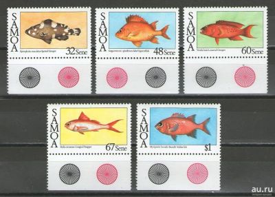 Лот: 16776540. Фото: 1. 1986 год. Самоа. Полная серия... Марки