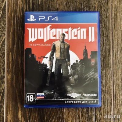 Лот: 18205790. Фото: 1. Wolfenstein 2 ps4. Игры для консолей