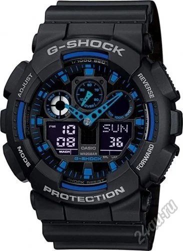 Лот: 5933254. Фото: 1. Часы G-Shock GA-100-1A2 Оригинальные... Оригинальные наручные часы