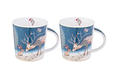 Лот: 24812041. Фото: 1. Набор кружек Lefard Christmas. Кружки, стаканы, бокалы