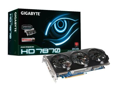 Лот: 11523080. Фото: 1. Видеокарта Gigabyte Radeon HD... Видеокарты