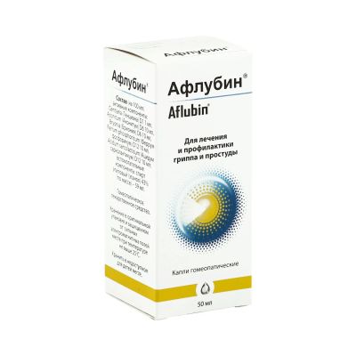Лот: 23982813. Фото: 1. Афлубин капли 50мл. Лекарства