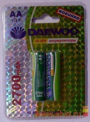Лот: 8783663. Фото: 1. Аккумулятор Р6 AA (2700mAh) NI-MH... Батарейки, аккумуляторы, элементы питания