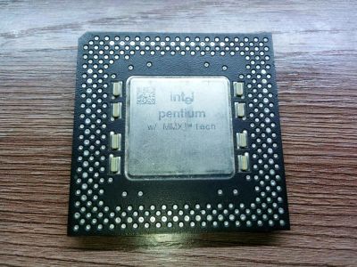 Лот: 11399113. Фото: 1. процессор INTEL Pentium MMX 166... Процессоры