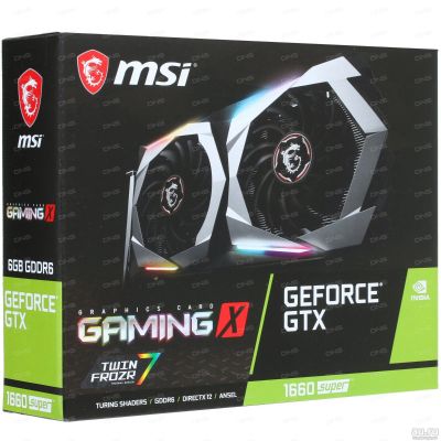 Лот: 18473081. Фото: 1. MSI GeForce GTX 1660 SUPER Gaming... Видеокарты