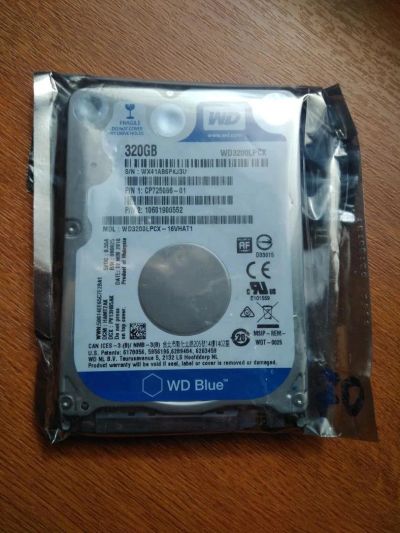 Лот: 9788826. Фото: 1. Новый! 320Gb жесткий диск для... Жёсткие диски (HDD)