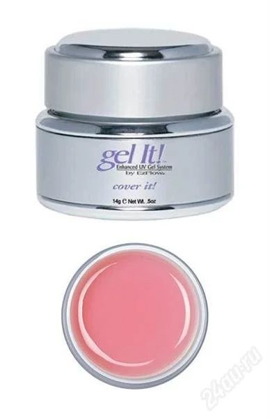 Лот: 2061673. Фото: 1. ezflow gel it uv cover it , камуфлирующий... Другое (маникюр и педикюр)