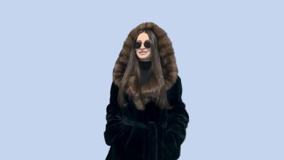 Лот: 20715669. Фото: 1. Шуба норковая Black Lama с соболем. Верхняя одежда