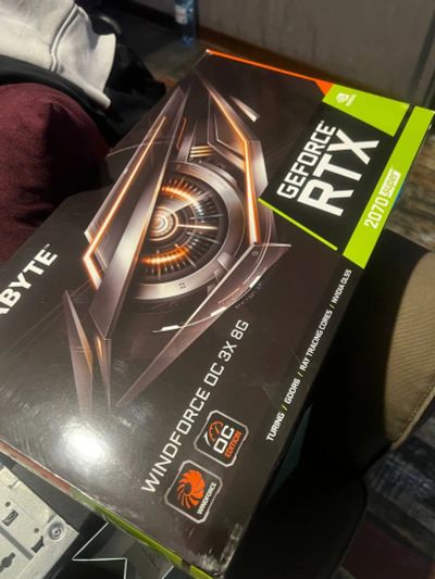 Лот: 20250365. Фото: 1. GeForce RTX 2070 super windforce... Видеокарты