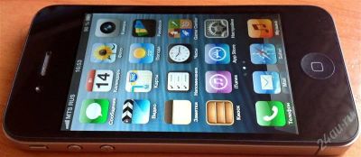 Лот: 2803615. Фото: 1. Apple iPhone 4 8gb Черный Black... Смартфоны