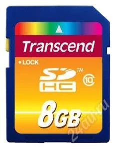 Лот: 783852. Фото: 1. Transcend TS8GSDHC10. Карты памяти