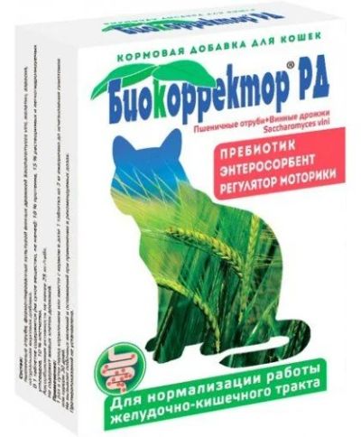 Лот: 16213487. Фото: 1. Кормовая добавка 60таб для кошек. Косметика для животных