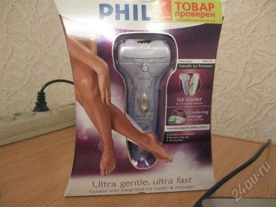 Лот: 621619. Фото: 1. Эпилятор Philips. Косметологические, парикмахерские инструменты